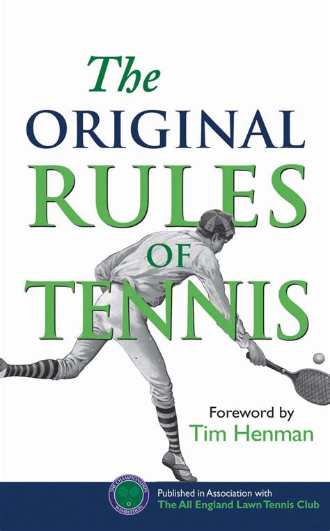 original rules of tennis.